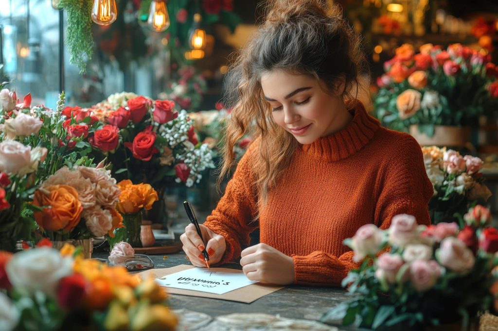 Presentear com flores