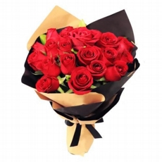 Luxuoso Buquê Especial de Rosas Vermelhas